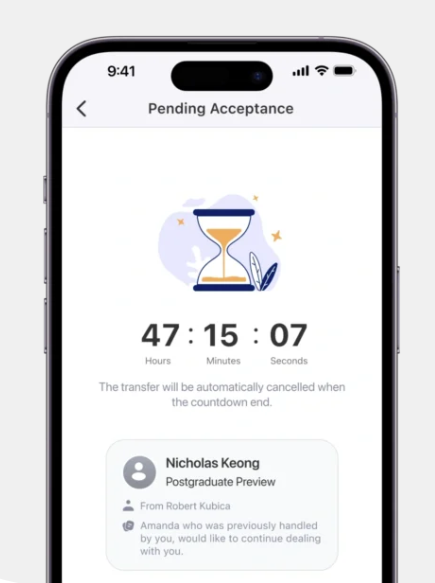 screenshot of Leaf CRM